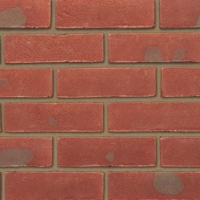 Product image for Leicester Stock Facing Brick 65mm x 215mm x 102mm (Pack of 500) Multi Red