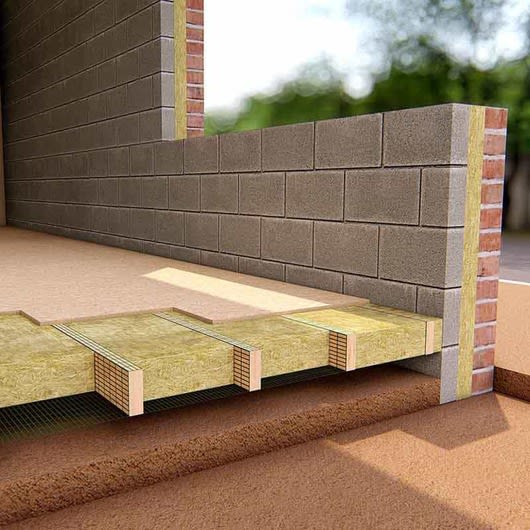 Product image for 140mm Rockwool Flexi 1200mm X 600mm (2.88m²)