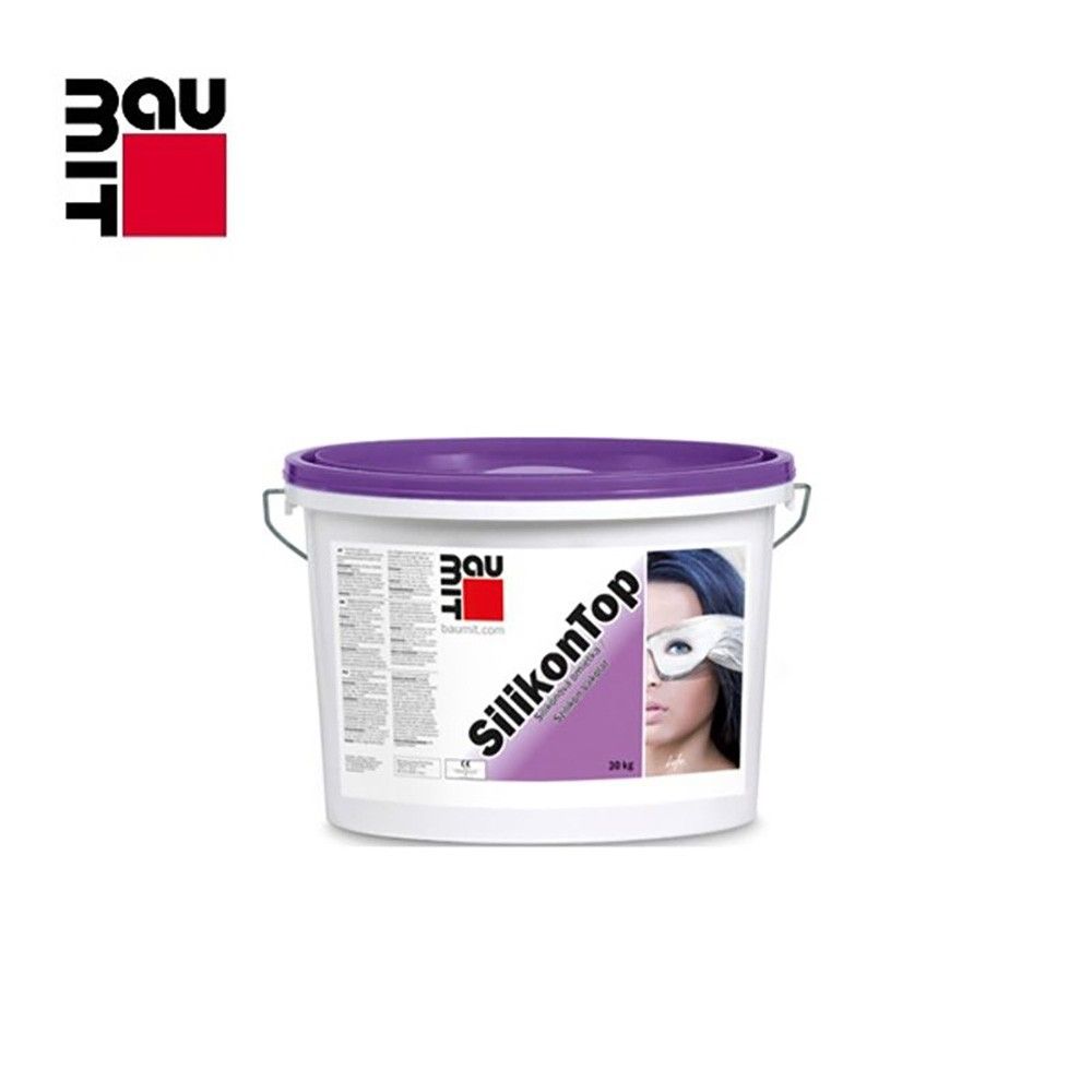 Product image for Baumit SilikonFine 1mm Top Coat Plaster 25kg - Champagne White (W1203)