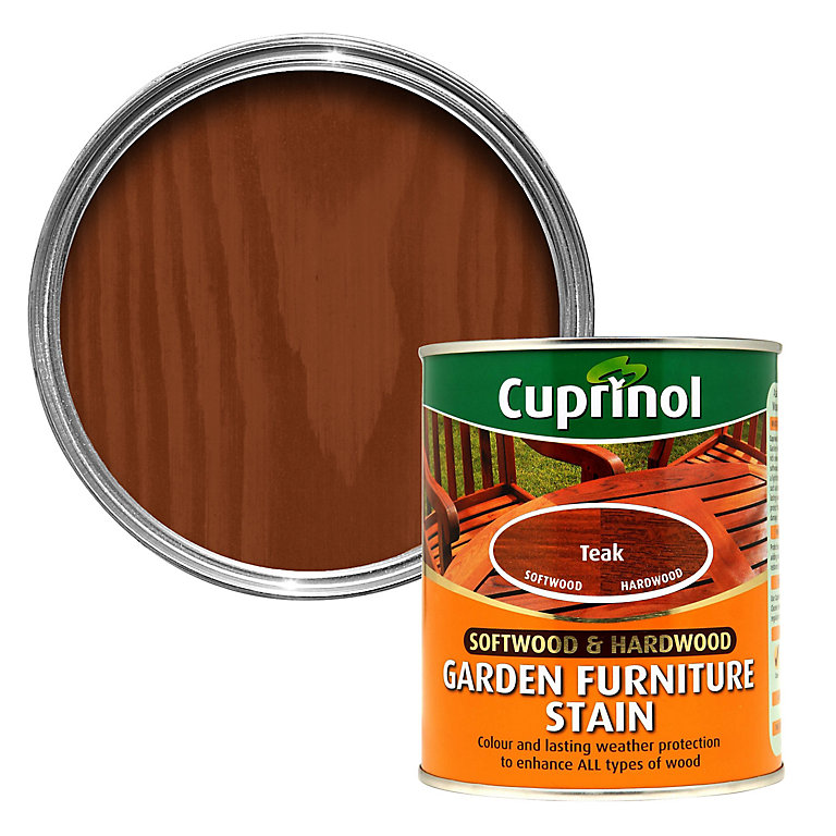 Image of Cuprinol Softwood and Hardwood Garden Furniture Stain - 750ml Teak