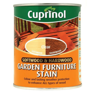 Image of Cuprinol Softwood and Hardwood Garden Furniture Stain - 750ml Oak