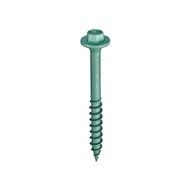 Product image for Timberdrive Coated Screws, 7mm x 150mm, Green