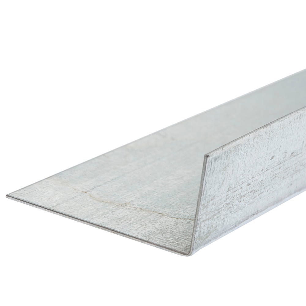 Image of 25mm X 50mm British Gypsum Gypframe Steel Angle 3660mm GA4