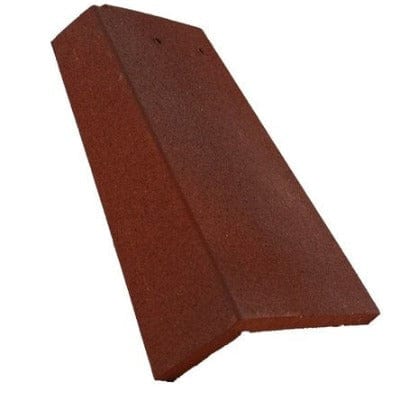 Product image for Redland Rosemary Right Hand 90 Degree Ext Angle Clay Roof Tile Smooth Medium Mix Brindle