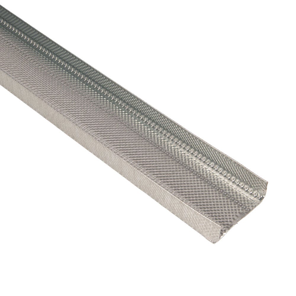 Product image for 72mm British Gypsum Gypframe Folded Edge Channel 3600mm 72 FEC 50