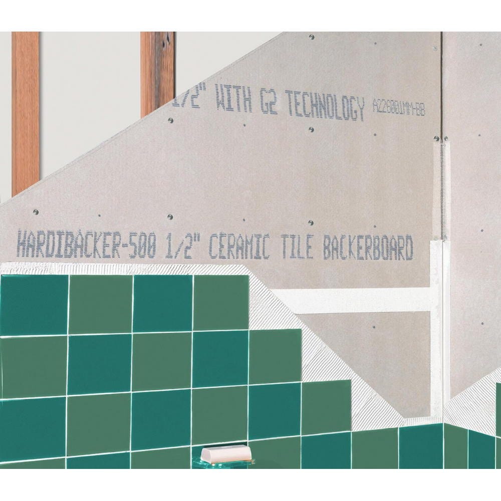 Product image for 12mm Hardiebacker 500 Fibre Cement Tile Backer Board 1200mm X 800mm (4' X 2.6')