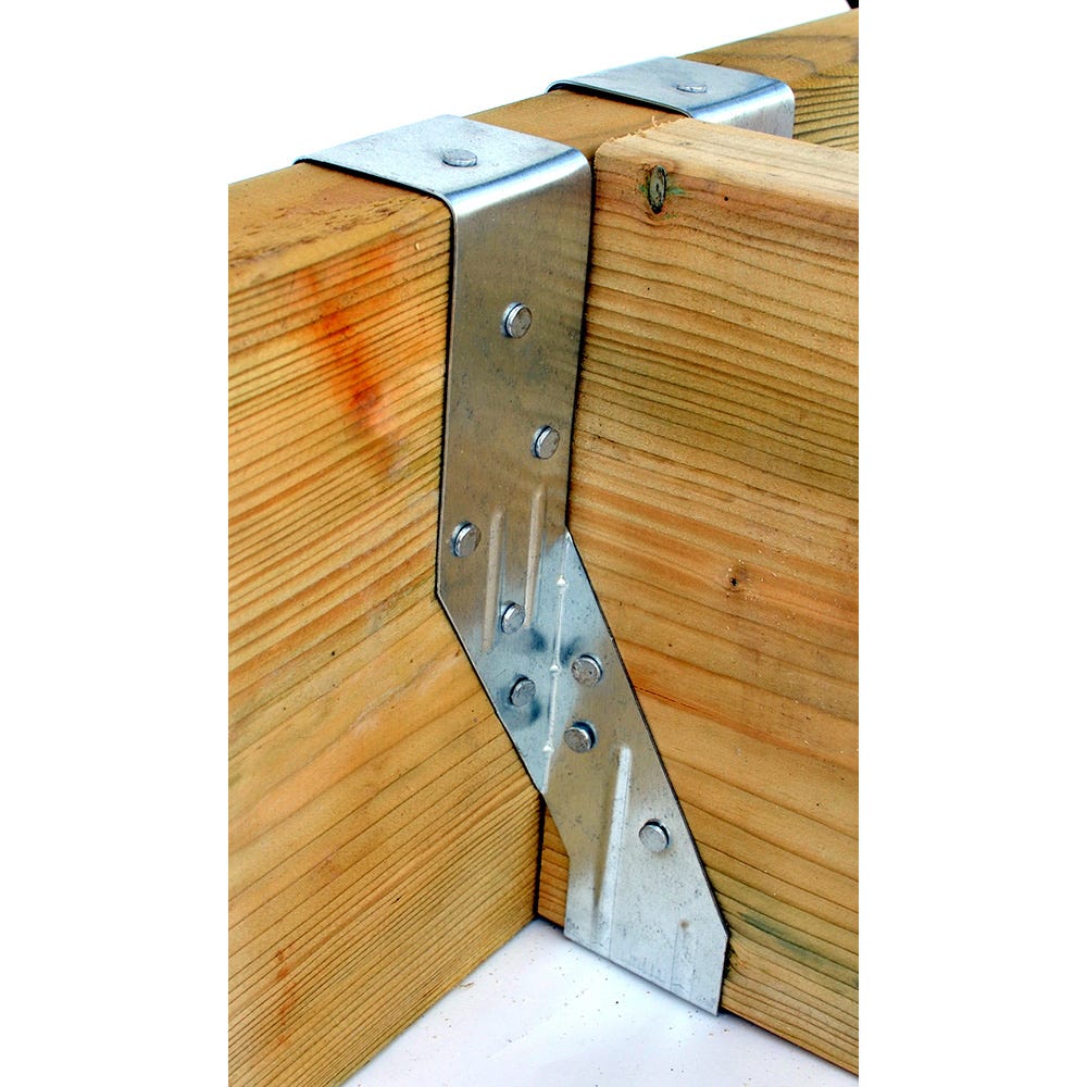 Product image for 47mm X 305mm Speed Pro Standard Timber To Timber Jiffy Joist Hanger Galvanised