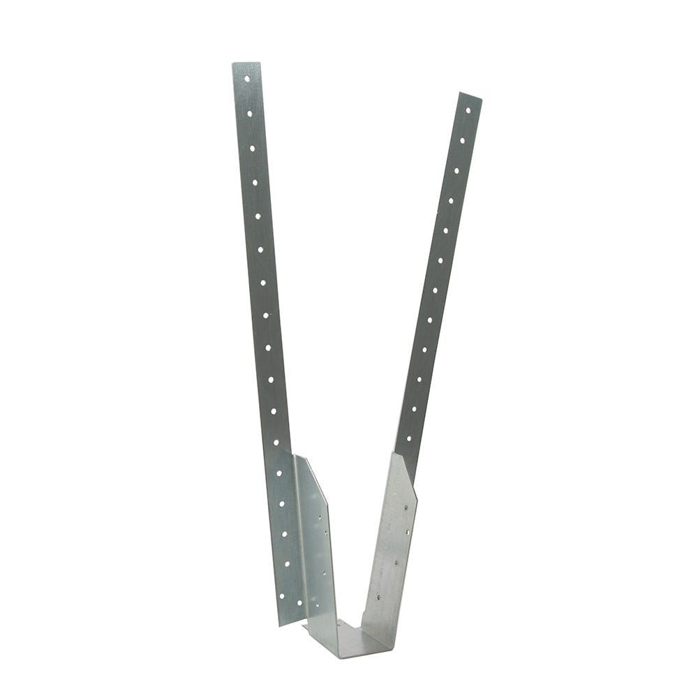 Product image for 47mm X 445mm Speed Pro Long Leg Timber To Timber Jiffy Joist Hanger Galvanised