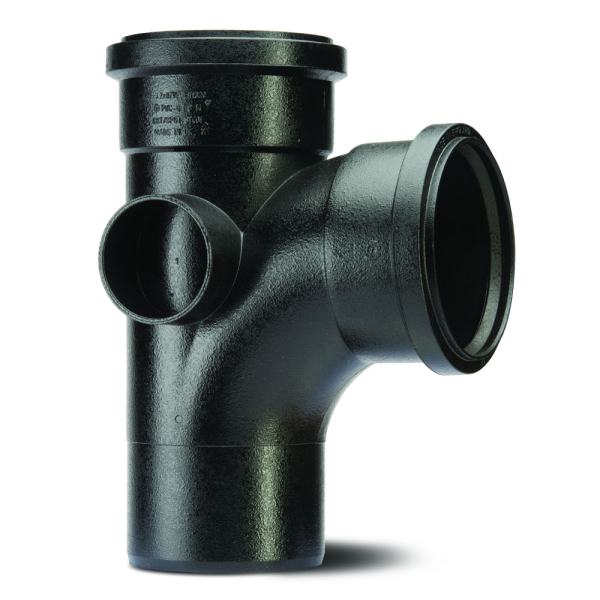 Product image for Soil Equal Branch 92.5 Black 110mm