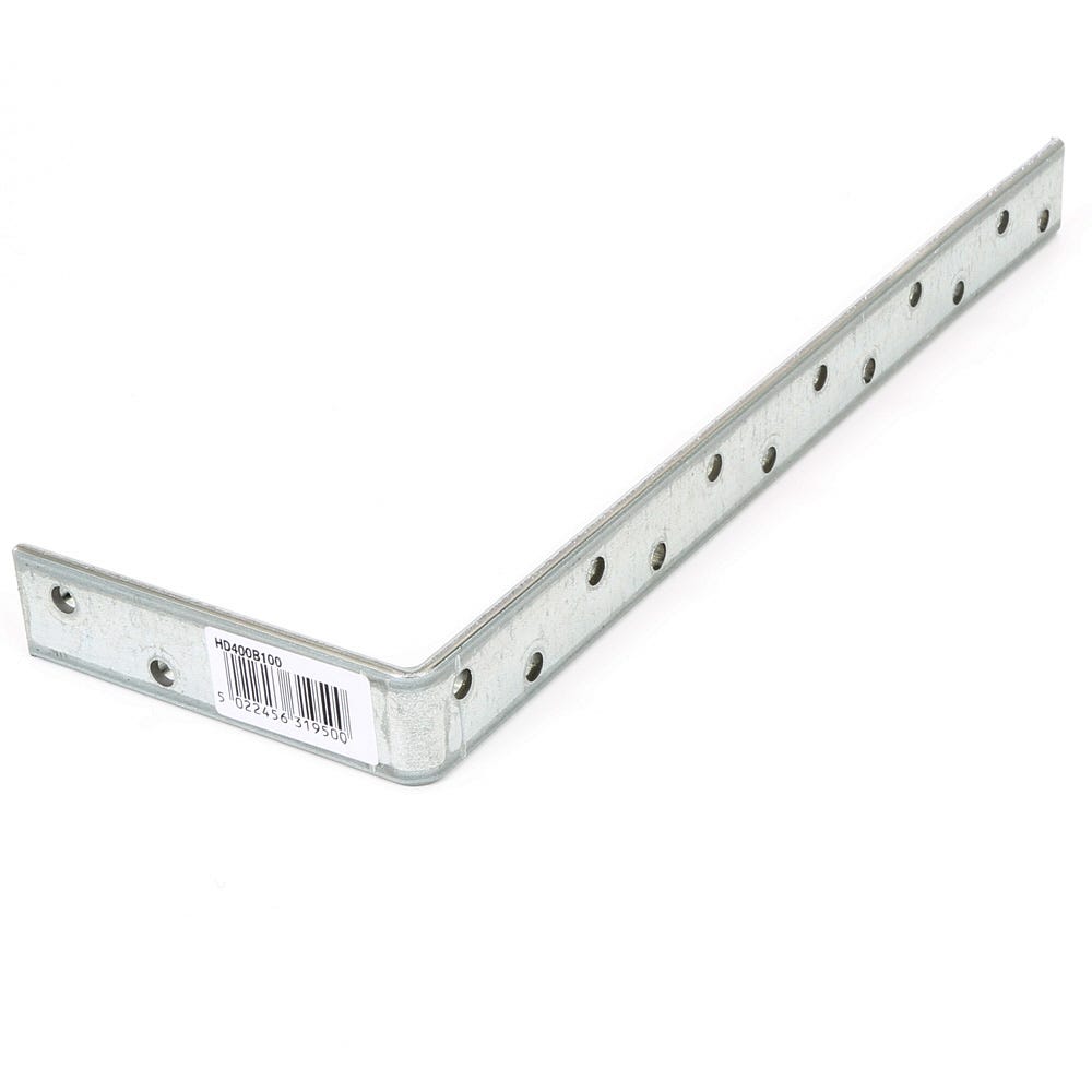 Image of 1400mm Speed Pro Heavy Duty Restraint Strap Bent At 150mm Galvanised 4mm X 27.5mm