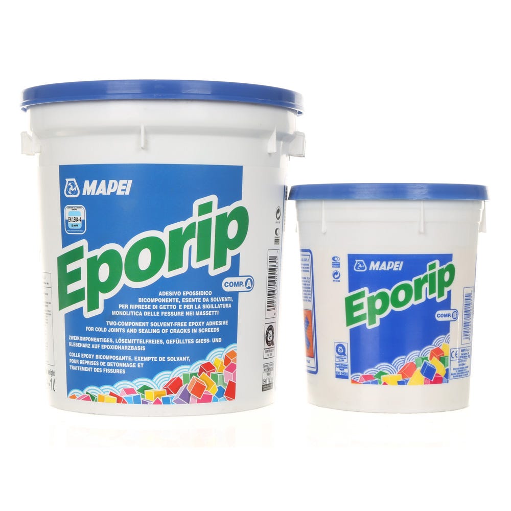 Image of Mapei Eporip 2 Part Adhesive Crack Repair & Cementitious Bonding 2kg
