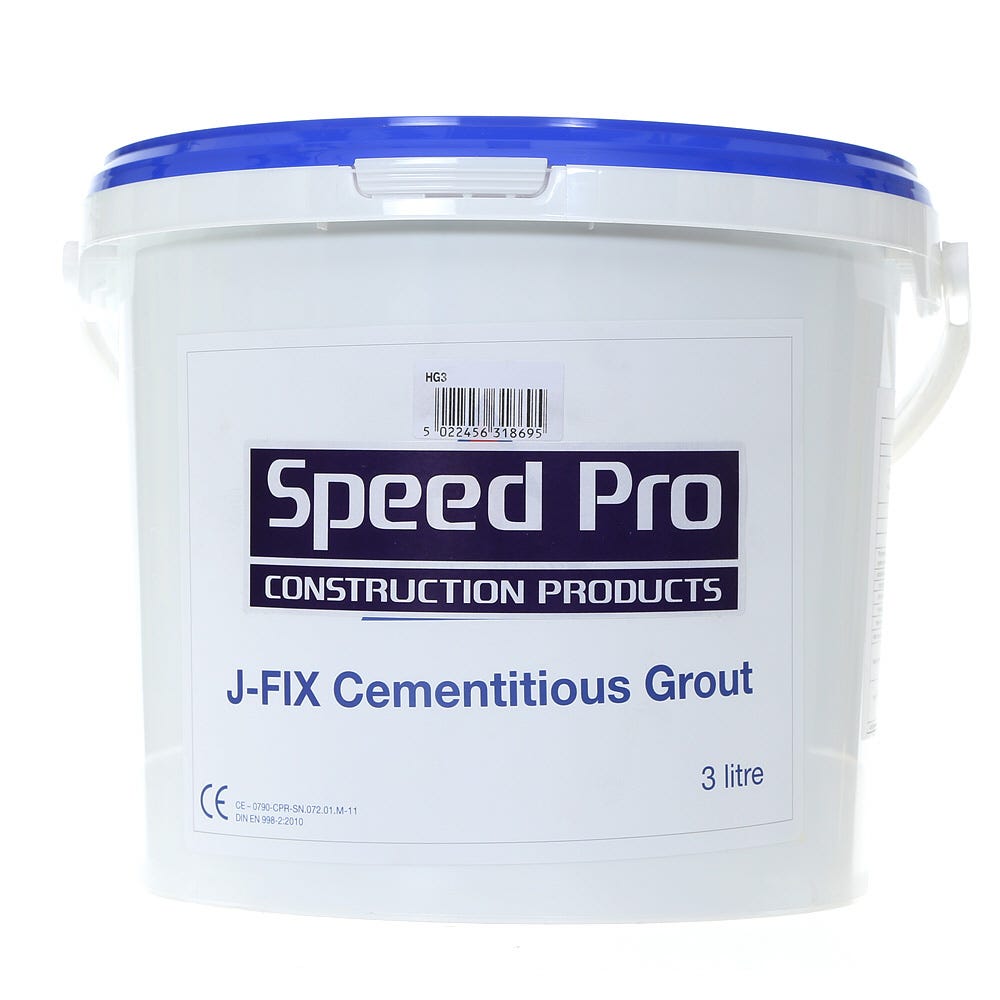 Product image for Speed Pro 2 Part J-fix Cementitious Grout For Helical Bar 3L