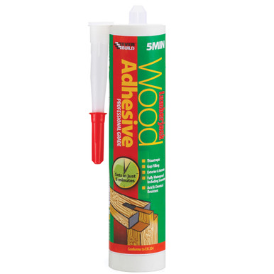 Product image for Lumberjack 5 Minute Polyurethane Wood Adhesive Gel 310ml