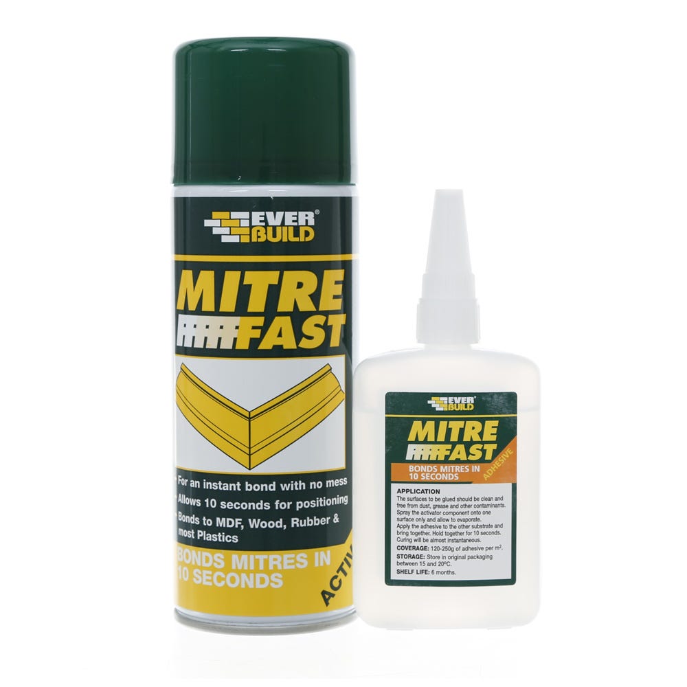 Product image for Everbuild Mitre Fast Bonding Kit Jumbo