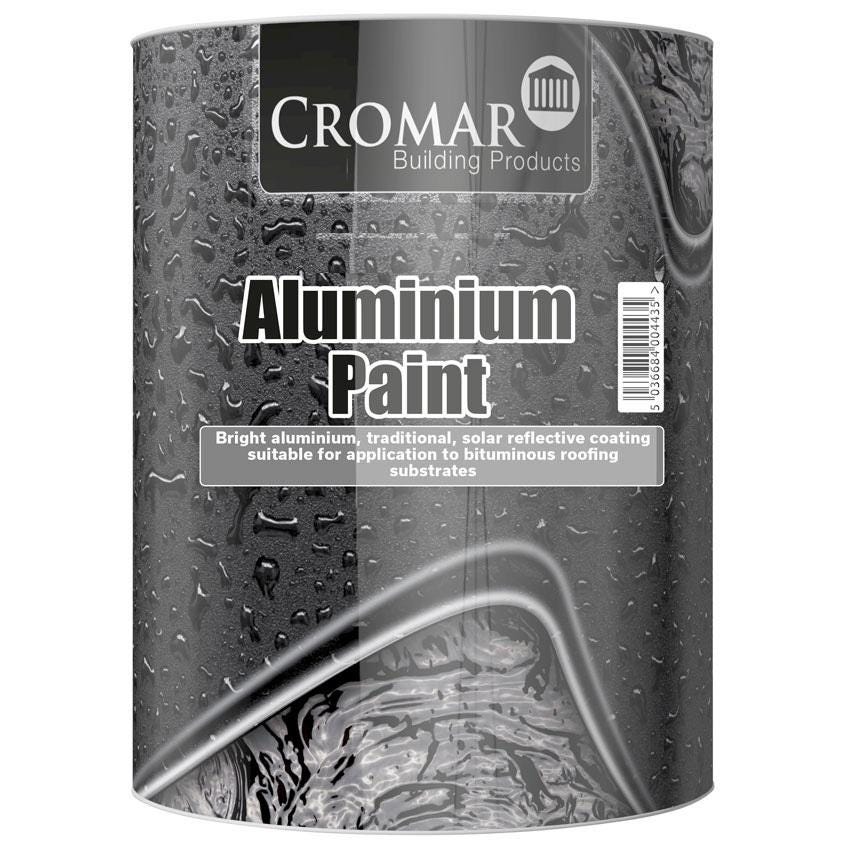 Product image for Cromar Solar Reflective Aluminium Paint 5L