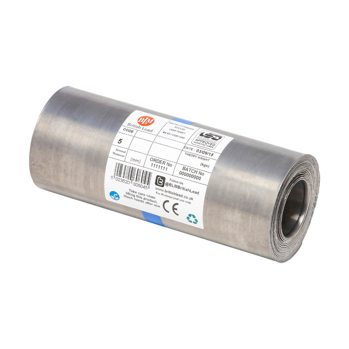 Product image for Code 5 Lead Flashing 600mm x 6m