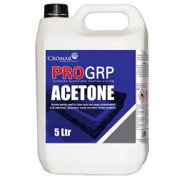 Image of Cromar Pro GRP Acetone Cleaner 5L