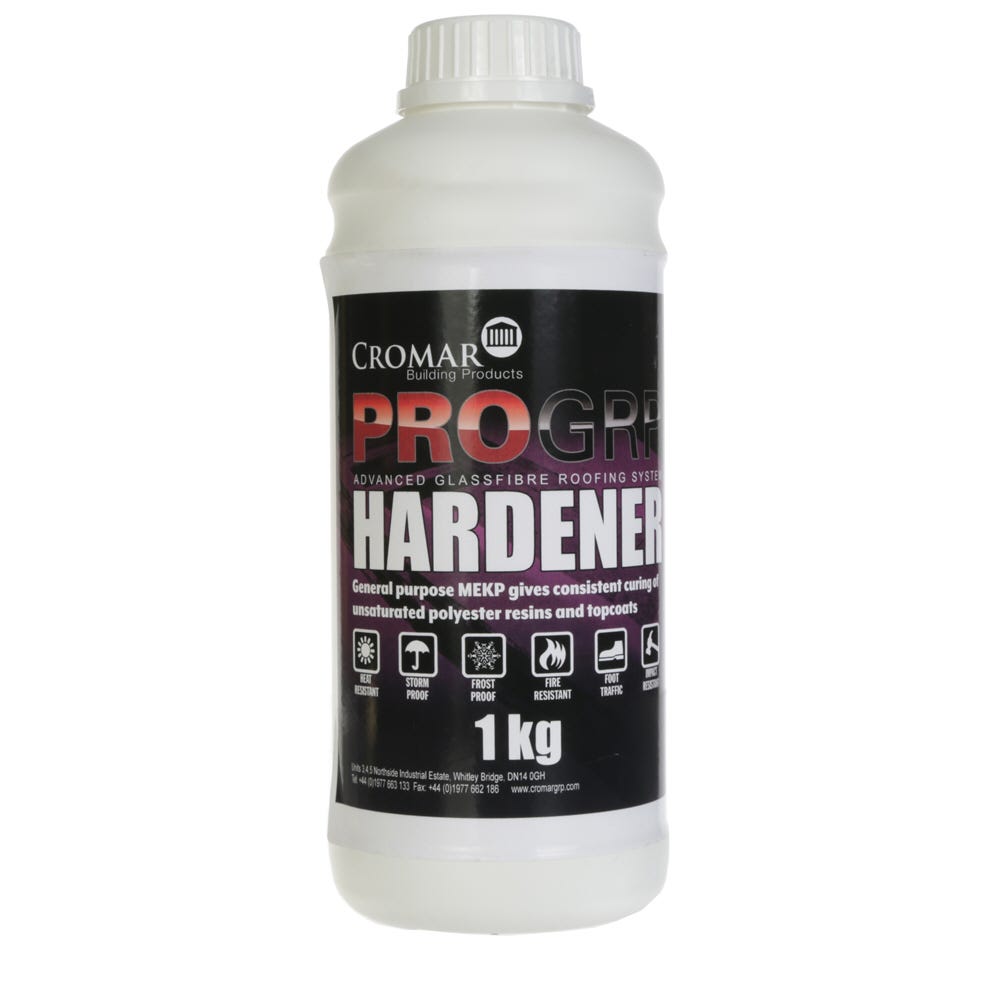 Product image for Cromar Pro GRP Top Coat Hardener Catalyst 1kg