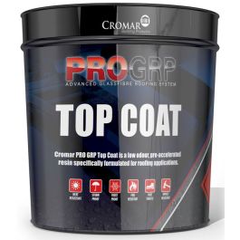 Image of Cromar Pro GRP Roofing Top Coat 20kg