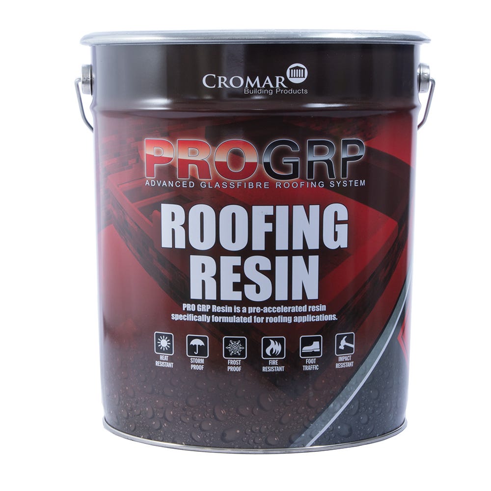 Product image for Cromar Pro GRP Roofing Resin 20kg