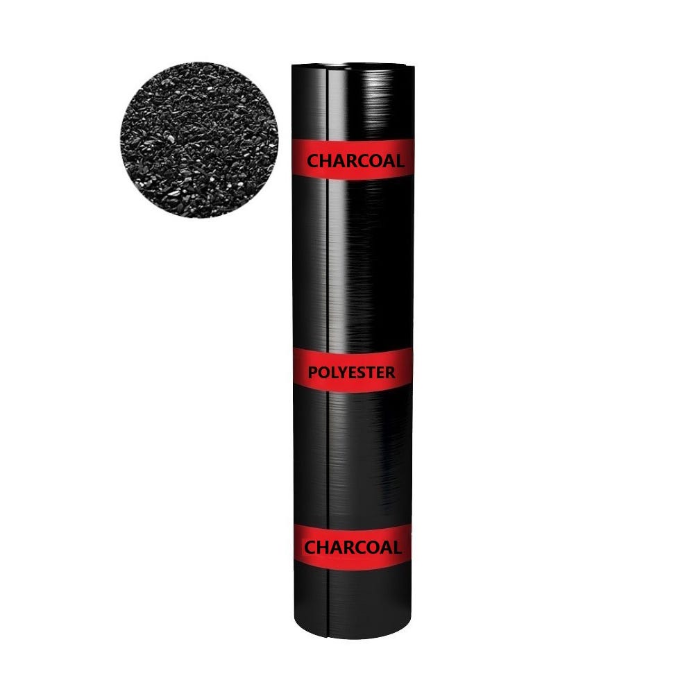 Image of 1000mm X 8m Torch On Black Mineral Felt Cap Sheet Bipol Std EKP SBS