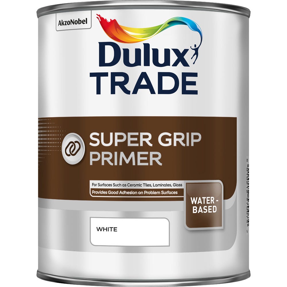 Product image for Dulux Trade Super Grip Primer White 1L
