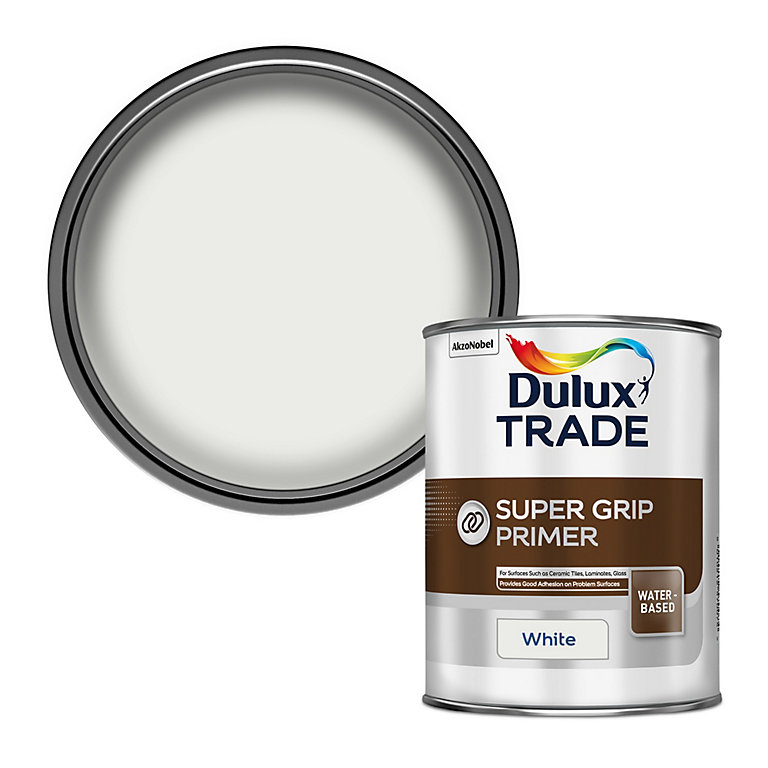 Product image for Dulux Trade Super Grip Primer White 1L