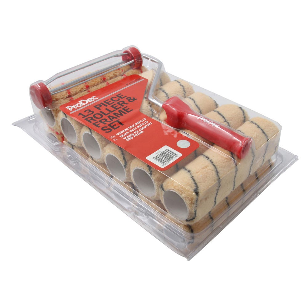 Product image for Prodec 9'' Roller & Frame Set 13 Piece