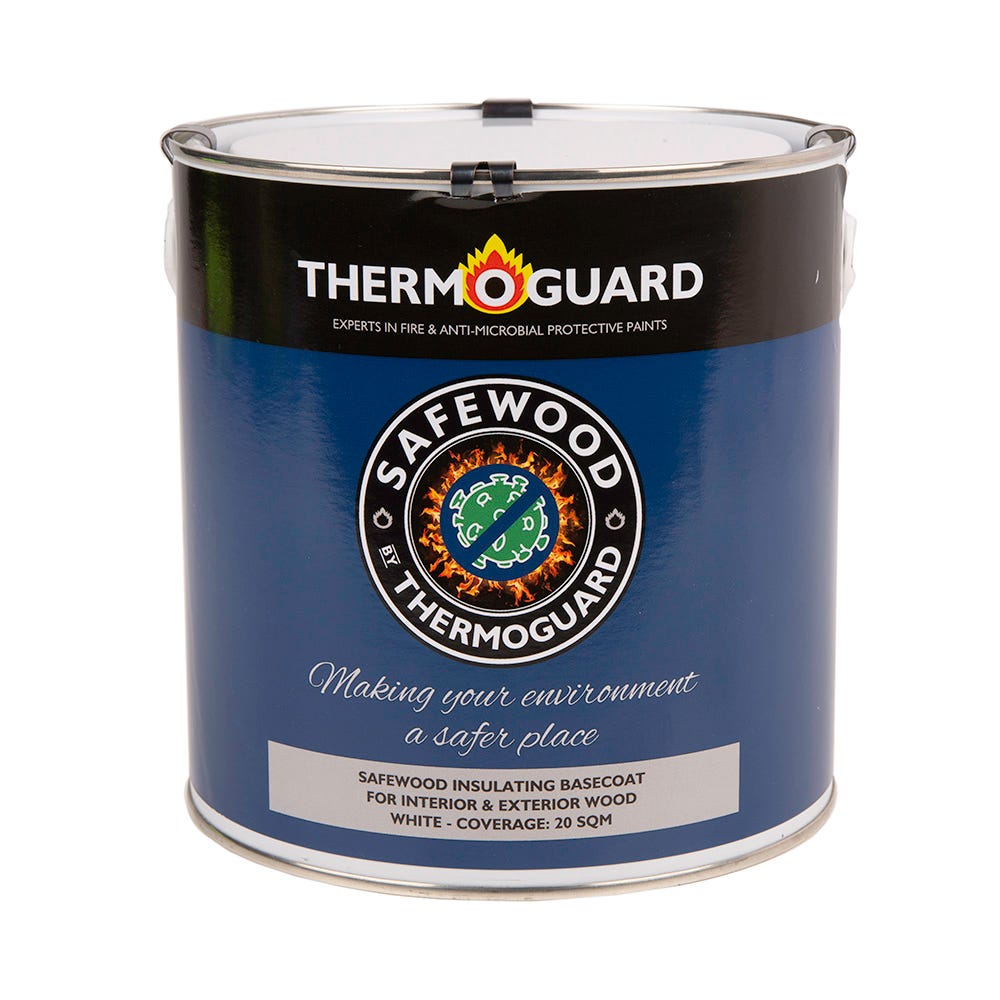Product image for Thermoguard Timbercoat Intumescent Paint 3.5kg (20 SQM)