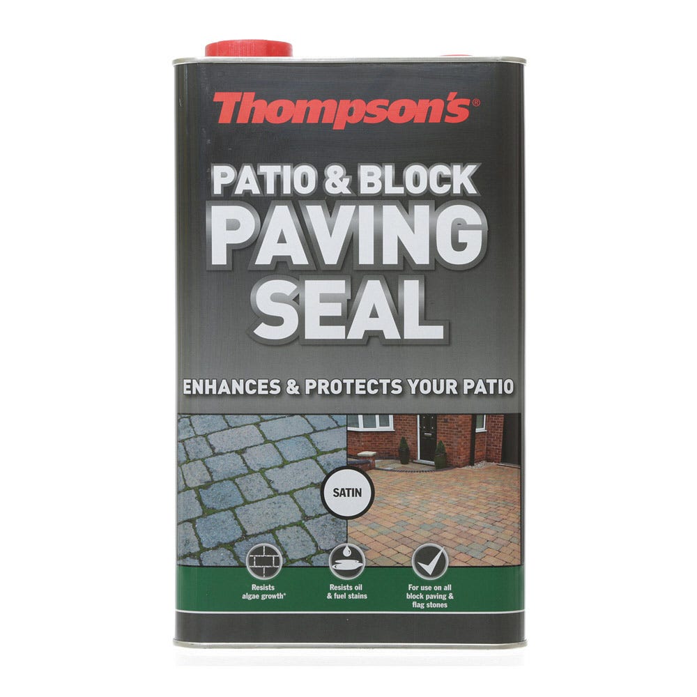 Image of Thompson's Patio & Block Paving Seal Satin 5L