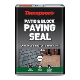 Product image for Thompson's Patio & Block Paving Seal Satin 5l