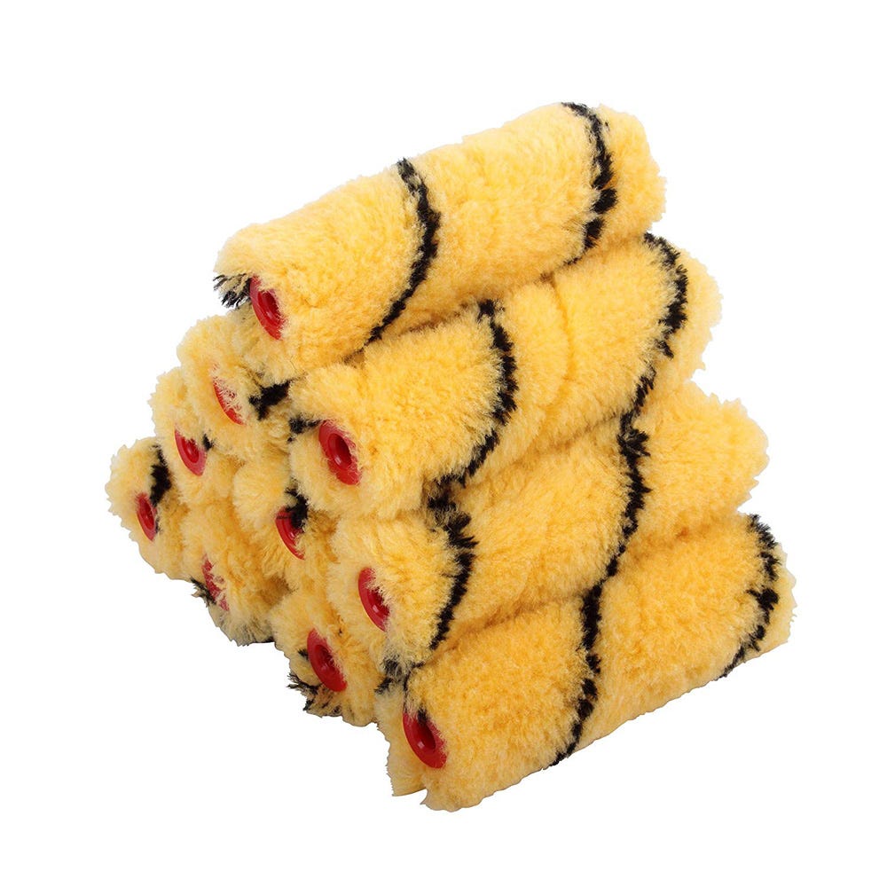 Product image for Prodec 4'' Mini Tiger Medium Pile Refills Pack Of 10