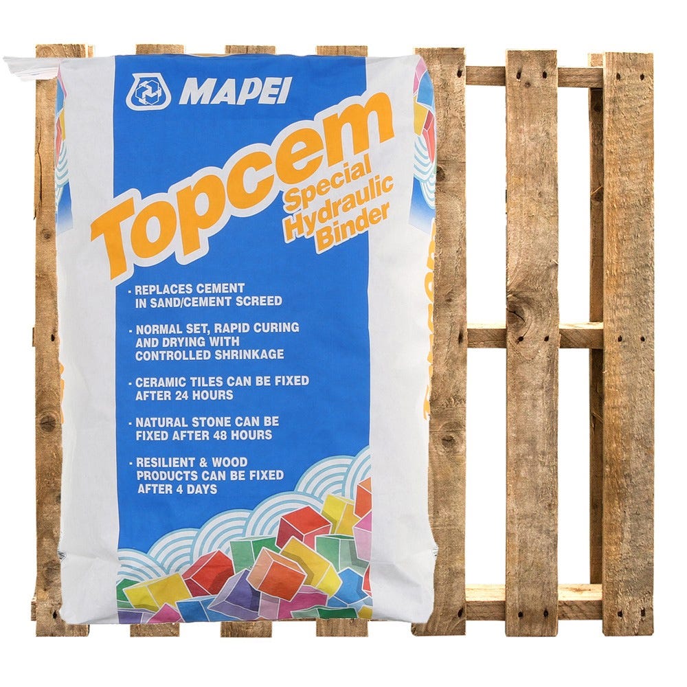 Image of Mapei Topcem Special Hydraulic Binder For Screed 20Kg Pallet of 50
