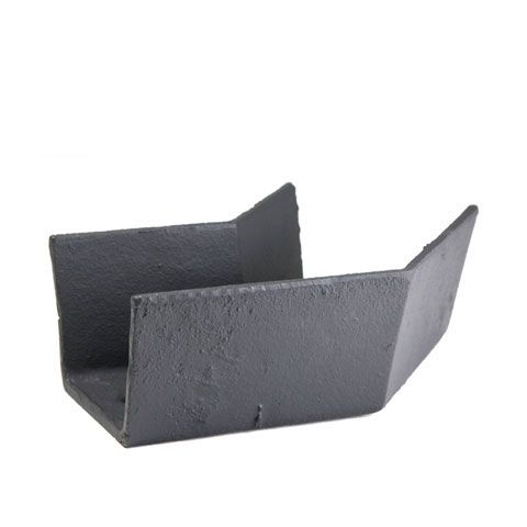 Product image for Cast Iron Box Guttering 135dg Angle 100mm x 75mm - Primed Finish