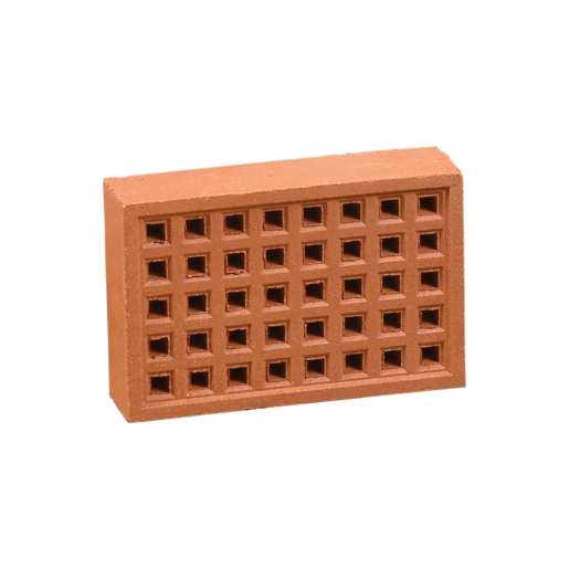 Image of Hepworth Square Hole Airbrick 215 x 140mm Red YA14R