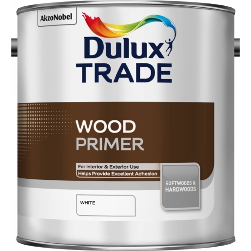 Image of Dulux Trade Wood Primer 2.5L White