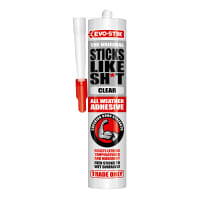 Product image for Evo-Stik Sticks Like Sh*t All Weather Adhesive 290ml Clear