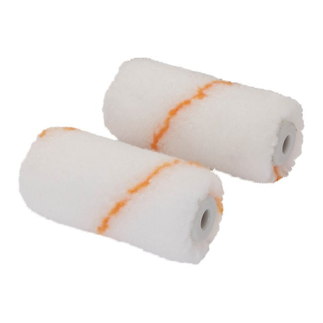 Product image for GoodHome Medium Pile Woven polyester Roller sleeve, Pack of 2