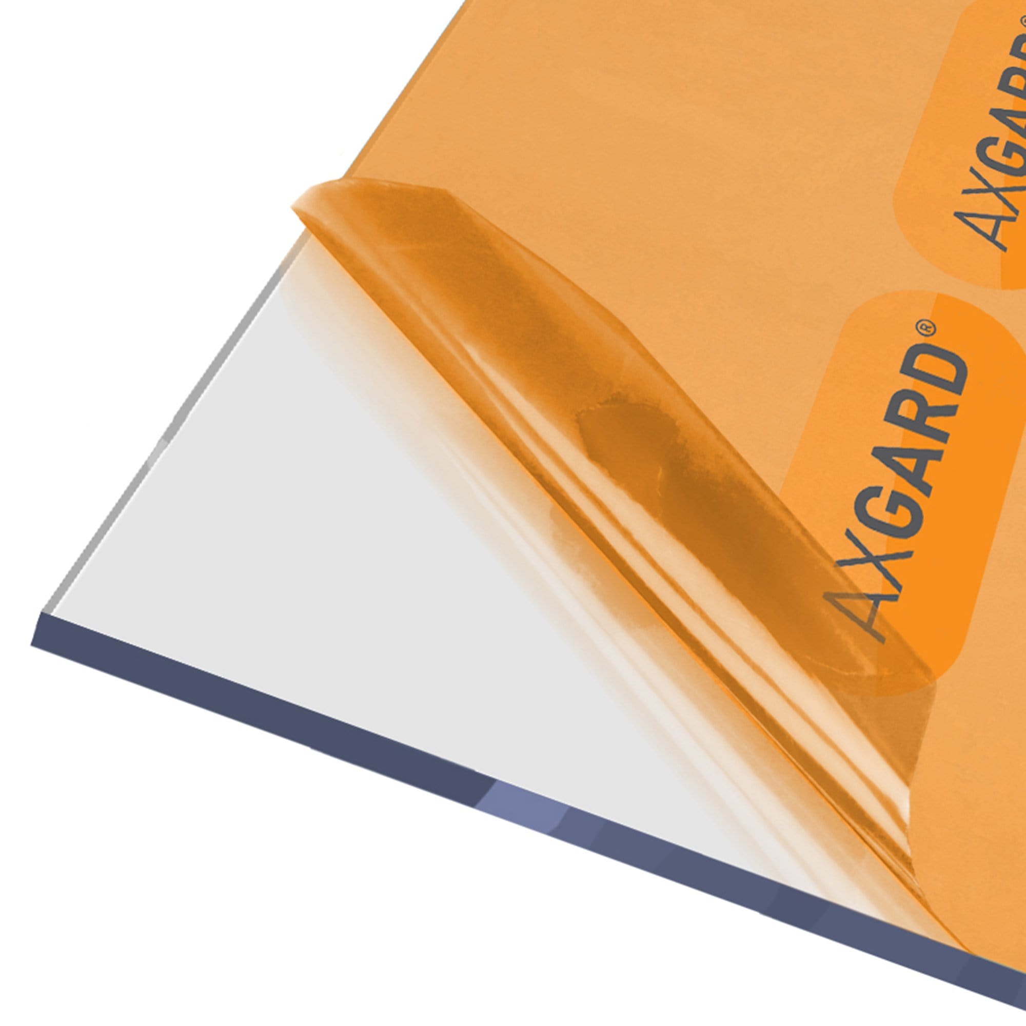 Product image for Axgard 8mm Clear UV Protect Polycarbonate Sheet 1000mm x 500mm