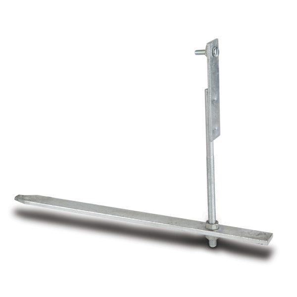 Product image for Galvanised Rise & Fall Bracket Grey 20mm