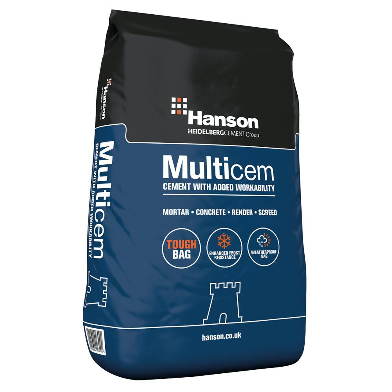 Product image for Hanson Multicem Cement Tough Bag 25kg