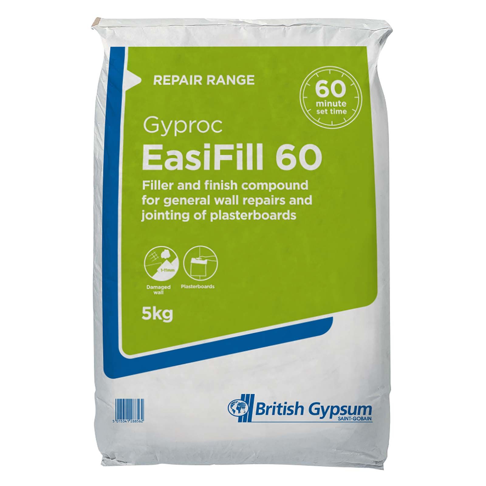 Product image for Gyproc Easi-fill 60 Filler & Finish 5kg