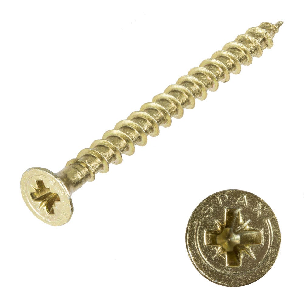 Product image for Spax 3.0 X 16mm Countersunk Pozi Wood Screws Box Of 200