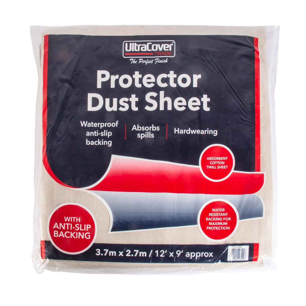 Product image for Ultracover Trade Protector Dust Sheet 12' X 9'