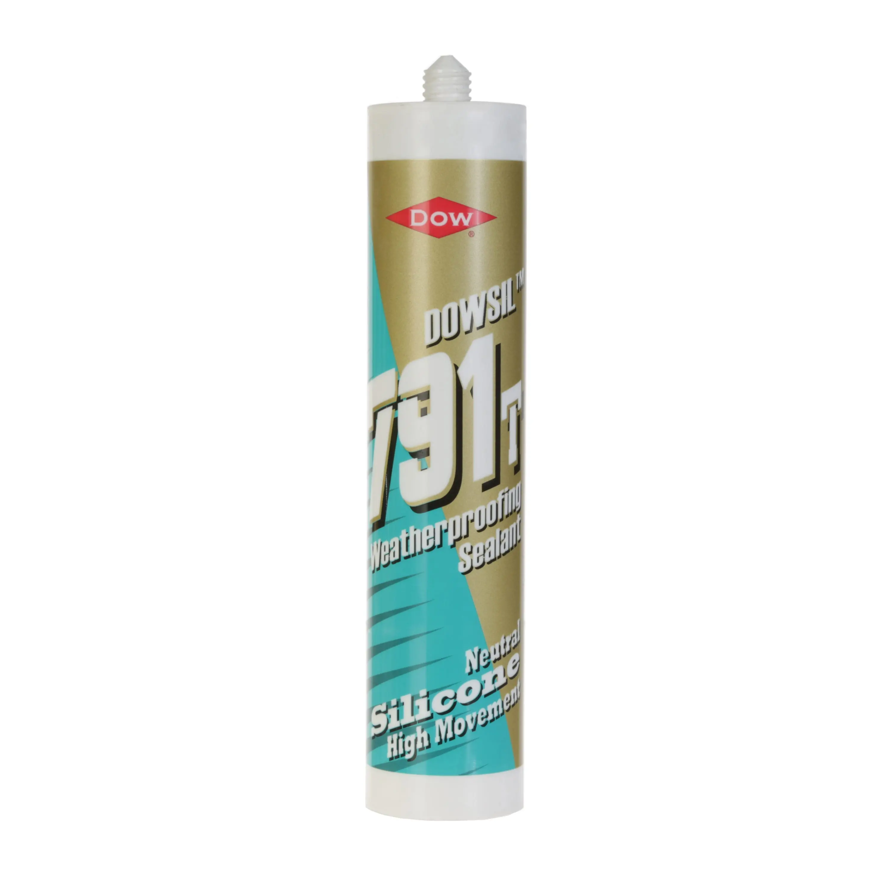 Image of Dow 791 Weatherproofing Silicone Sealant Clear 310ml