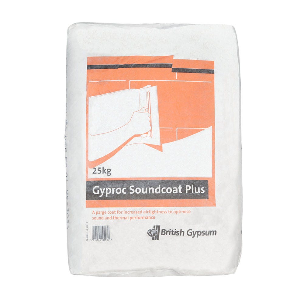 Product image for British Gypsum Gyproc Soundcoat Plus 25kg