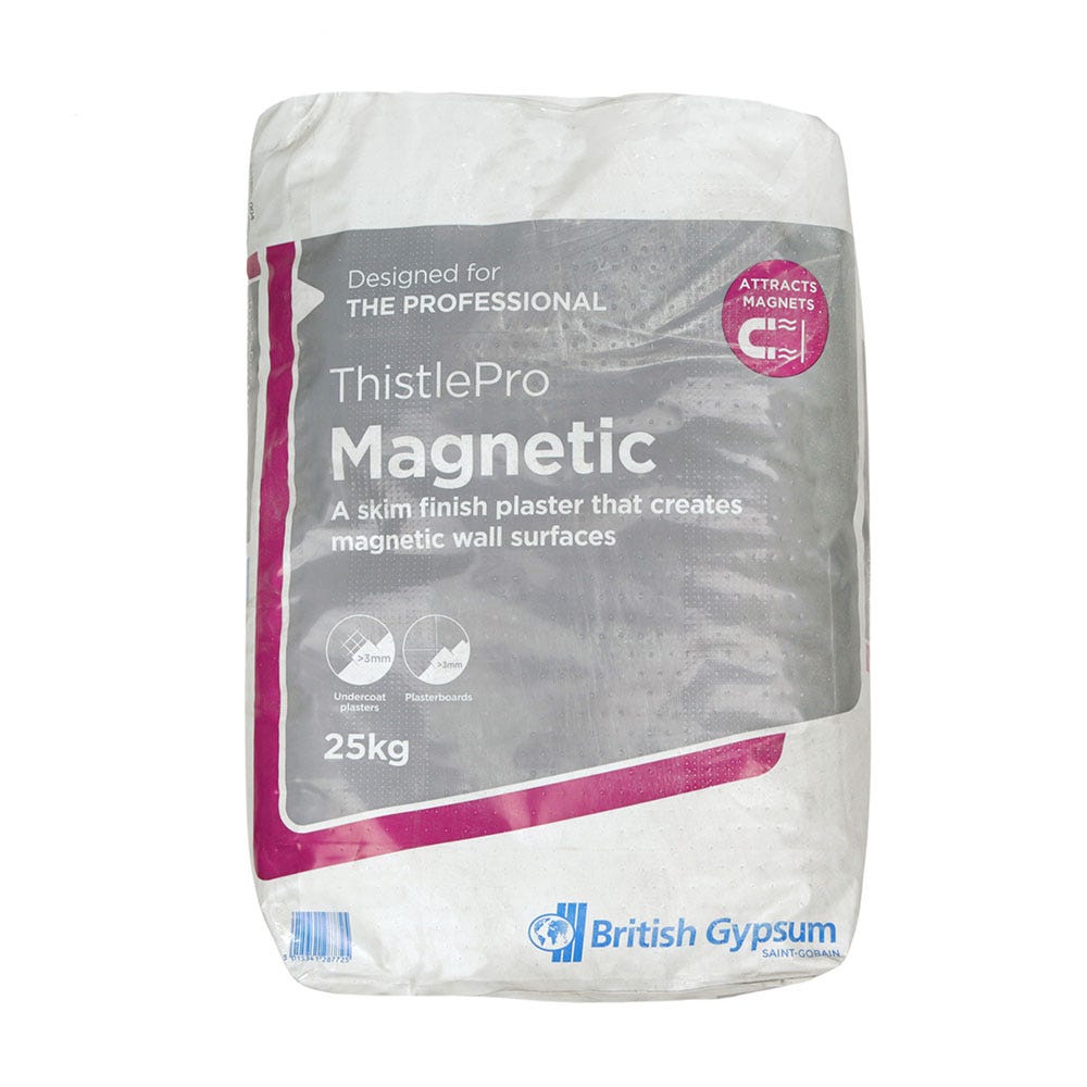 Product image for British Gypsum Thistle Magnetic Plaster 25kg