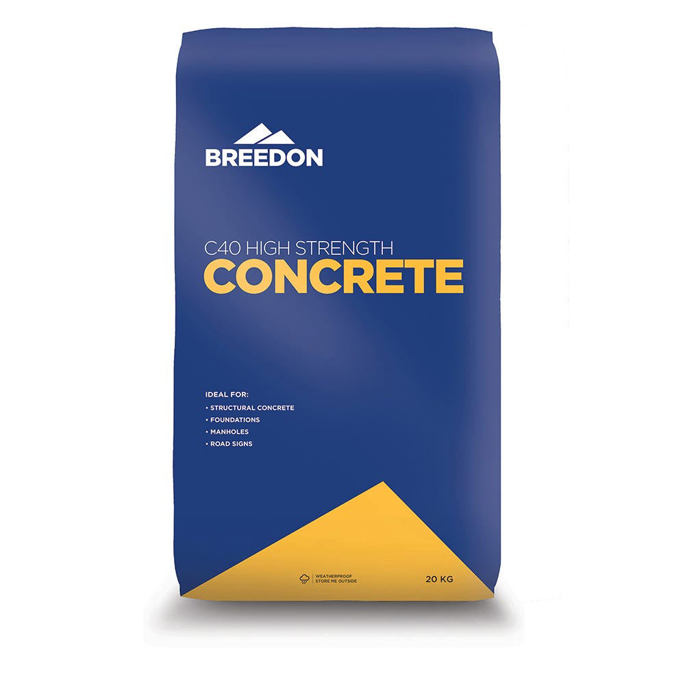 Product image for Breedon C40 High Strength Concrete 20kg