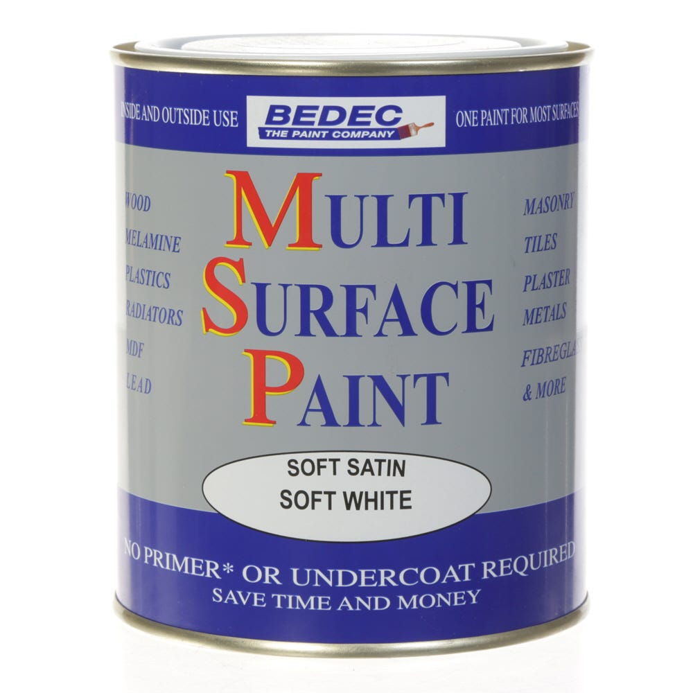Image of Bedec Multi Surface Paint Soft Matt Black 2.5L