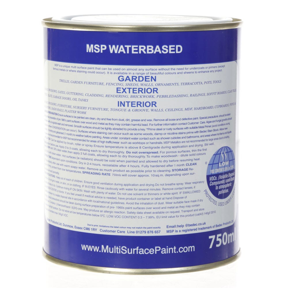 Product image for Bedec Multi Surface Paint Soft Matt Black 2.5L